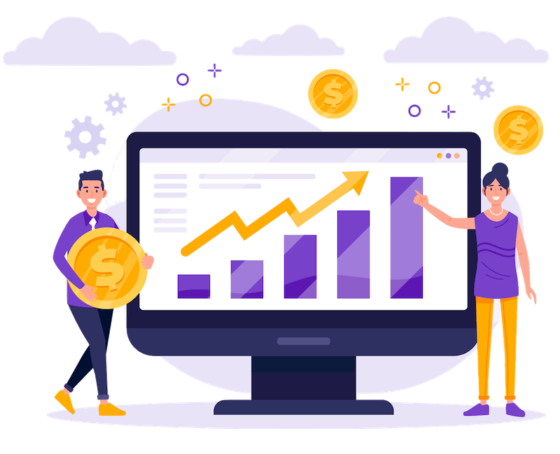 R.Gen finance landing page